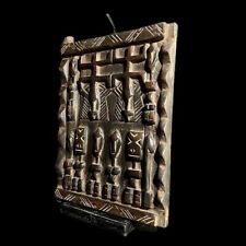 african vintage rare complete set west african dogon, granary door. 20th-G1708 picture