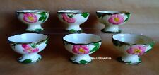 Franciscan Desert Rose Footed Sherbet Cup Ice Cream Dessert Bowls USA Set 6 picture