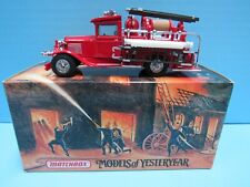 VTG 1993 MATCHBOX DIECAST FIRE ENGINE SERIES 1932 FORD AA FIRE ENGINE YFE06 NIB  picture