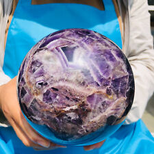 8.27LB Natural dream amethyst sphere quartz polished ball crystal healing decor picture