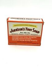 Vintage Johnsons Foot Soap New Old Stock Discontinued picture