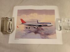 Autographed Hand Signed Northwest Airlines photo of Chuck Yeager Boeing 747 picture