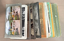 Stereograph Stereo View Stereoscope Cards Lot Of 28 Underwood, Littleton etc. picture
