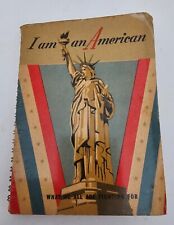 WWII 1942 I am an American Victory & Peace Home Front Book picture