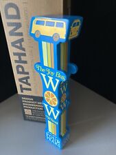 New Four Peaks Brewing WOW Wheat Tap Handle VW Bus Logo Bar Kegerator Lot WOW picture