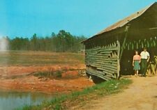 Liddy's Bridge Cullman Alabama Couples Chrome Vintage Postcard picture