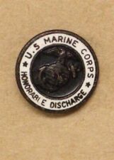 WWII U.S. Marine Corps Honorable Discharge lapel pin (3201) picture