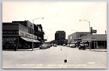 Iron Mountain Michigan~Stephenson Avenue~SS Kresge~Shoe Bazaar~1950s RPPC picture