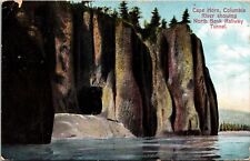 Cape Horn Columbia River North Bank Railway Tunnel Antique Postcard PM Portland picture