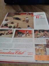 Canadian Club Whiskey Print Ads picture
