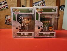 Funko Ty Webb #720 Caddyshack Set Of 2 - Chevy Chase Autograph w/Beckett COA picture