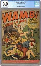 Wambi, Jungle Boy #1 CGC 3.0 1942 3756492019 picture