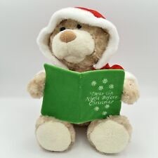 Sound N' Light Animated 'Twas the Night Before Christmas Storytelling Bear Plush picture