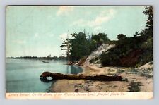 Newport News VA-Virginia, Lovers Retreat, Antique, Vintage c1908 Postcard picture