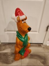 Scarf Scooby-Doo 24in Blow Mold Christmas Decoration Warner Brothers Lowes 2023 picture