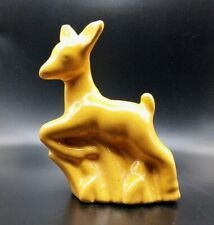 ** RARE ** Vintage MCM Arkansas NILOAK Art Pottery Deer Gazelle Planter picture
