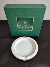 Gucci old Gucci Round Cigar Ashtray GG Logo Vintage porcelain picture