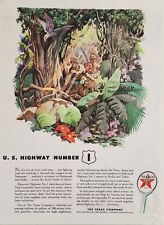 1943 Print Ad Texaco Oil & Gas US Army Soldiers in Jungle World War 2 picture