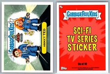 X-Files Scully & Mulder UFO Abduction Spoof Garbage Pail Kids Card Prime TV GPK picture