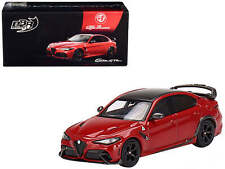 Alfa Romeo Giulia GTAm Rosso GTA Red with Carbon Top 1/64 Diecast Model Car picture