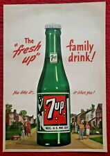 Vintage 1948 7up The Fresh Up Family