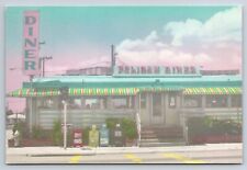 Postcard FL St Petersburg Pelican Diner Art Deco Restaurant Hand Colored Z17 picture