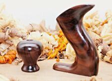 E.I. Rosewood Tote & Knob For Stanley No 3, 4, 603, 604 Hand Plane w/ Low Knob picture