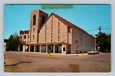 Saint Paul's Evangelical Church Front Entrance Wausau Wisconsin Vintage Postcard picture