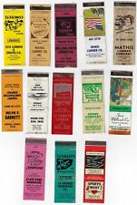 Lot 13 Empty FS Matchbook Cover Hardware Stores Lumber Yards picture