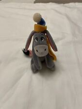 Vintage Disney World Park Eeyore With Hat And Scarf Plush Small Winnie The Pooh picture