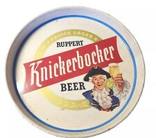 Vintage Knickerbocker Ruppert Beer Metal Serving Tray 12
