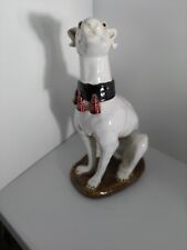 hollywood regency Whippet Greyhound Italian Figure Approx 14