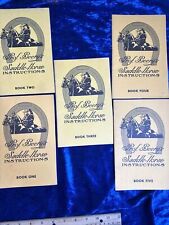 Prof. Berry's Saddle Horse Instructions complete set of 5 booklets from 1963 Gd picture
