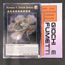 NUMBER 9: DYSON SPHERE in English YUGIOH Rare ULTIMATE yu-gi-oh COLLECTIBLE picture