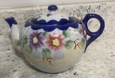 Vintage Japan Handpainted Porcelain Beautiful Tea Pot HAS CHIP See Description picture