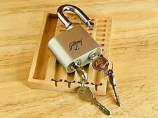 Dual Access Padlock With 2 Sets of Keys Locksport High Security By Godrej Locks. picture