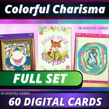 Topps Disney Collect Colorful Charisma FULL SET  [ 60 DIGITAL CARDS] picture
