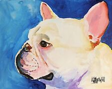 French Bulldog Art Print from Painting | Frenchie Gifts, Poster, Picture 8x10 picture