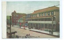 Vintage 1922 Coatesville, PA main st postcard picture