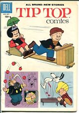 Tip Top #214 1958-Dell-Peanuts-Charles Schulz-Nancy-Capt & The Kids-FN/VF picture