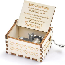 Mom Music Box Mum Gift - Mother Day Birthday Anniversary Thanksgiving to Mom fro picture