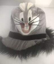 Bugs Bunny Tall Hat Six Flags Ears  Grey Warner Bros. Top Hat Face picture