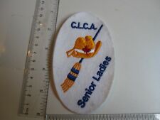 Vintage C.L.C.A. Canadian Ladies Curling Association Senior Ladies Patch BIS picture