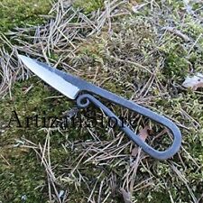 Antique Pirate Hand forged Blacksmiths Knife, Viking Knife, Medieval Celtic Knif picture