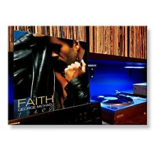 GEORGE MICHAEL Faith Classic Album 3.5 inches x 2.5 inches FRIDGE MAGNET picture
