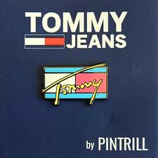 ⚡RARE⚡ PINTRILL x TOMMY HILFIGER Tommy Jeans Pin *BRAND NEW* LIMITED EDITION 👖 picture