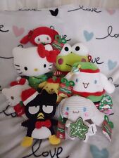 SANRIO HELLO KITTY & FRIENDS MY MELODY CHRISTMAS HOLIDAY PLUSH SQUISHMALLOWS NWT picture