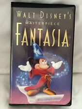 Walt Disney’s Masterpiece Fantasia (VHS, 1991) Rare Black Diamond Edition 1132 picture