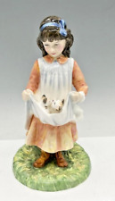 Rare vtg Royal Doulton  First Outing HN3377figure Girl with Kitten LE #118/9500 picture