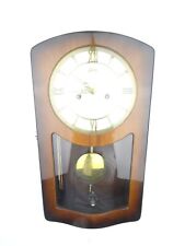 Junghans GEWES Wall Clock German Vintage Design Mid Century HIGH GLOSS 8 day picture